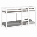 Letto a Castello in Pino Naturale 80x200 cm, Struttura Robusta Moderna