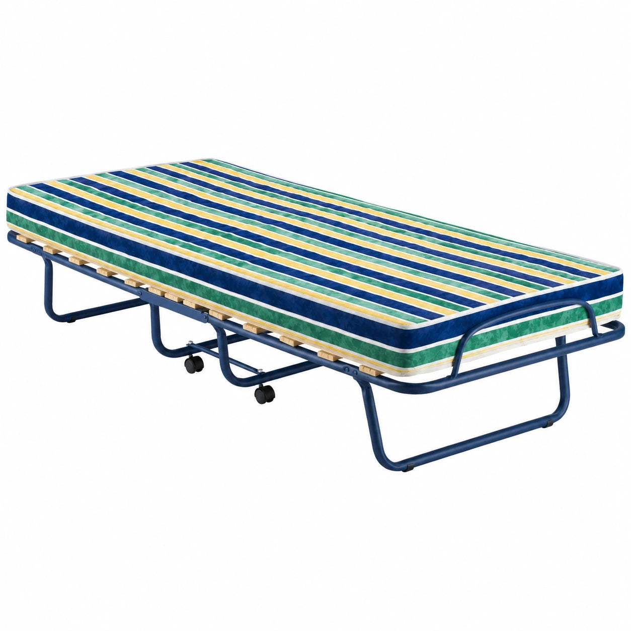 Letto Pieghevole con Materasso Incluso, Modello Como, 190x80 cm