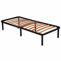 Rete Letto Singolo 80x190 Ortopedica in Legno e Ferro, Pieghevole con 6 Piedi Smontabili, Adatta a Letti e Materassi, Modello Apple