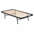 Rete Letto Singolo 80x190 Estraibile con Doghe in Legno - Ortopedica e Confortevole